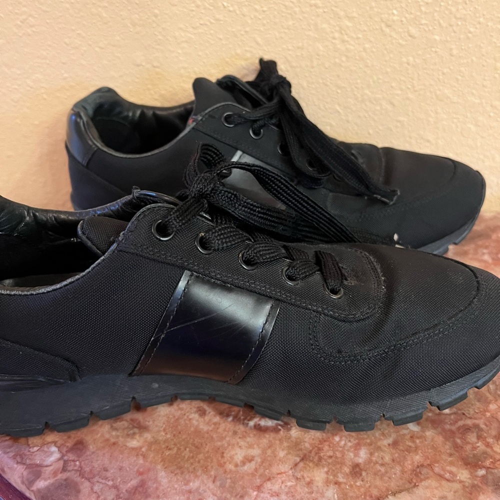 Prada Men's Black Casual Sneakers